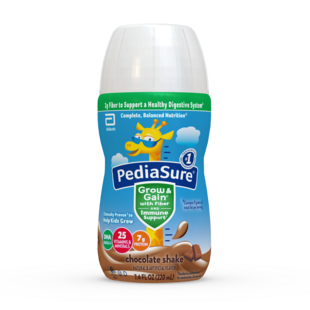 PediaSure<sup>®</sup> Grow & Gain with Fiber Shake