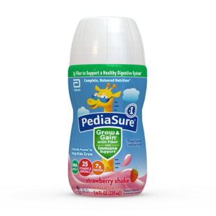 PediaSure<sup>®</sup> Grow & Gain with Fiber Shake