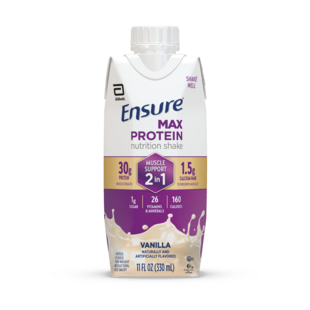 Ensure<sup>®</sup> Max Protein 2in1 Muscle Support