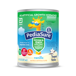 PediaSure<sup>®</sup> Grow & Gain with Fiber Therapeutic Nutrition Shake