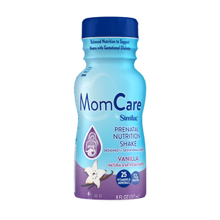 MomCare by Similac<sup>®</sup> Prenatal Shake Designed for Women with Gestational Diabetes