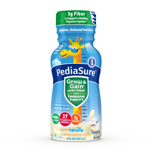 PediaSure<sup>®</sup> Grow & Gain with Fiber Therapeutic Nutrition Shake