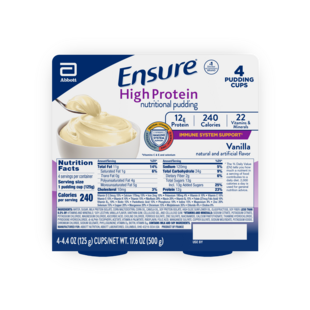 Ensure<sup>®</sup> High Protein Nutritional Pudding